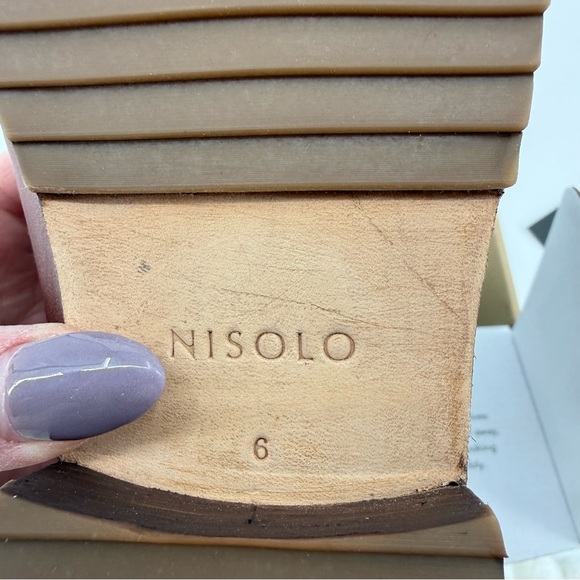 Nisolo Eva Everyday Chelsea Boot Auburn Leather NIB Size 6 Sustainable Designer - Picture 14 of 16